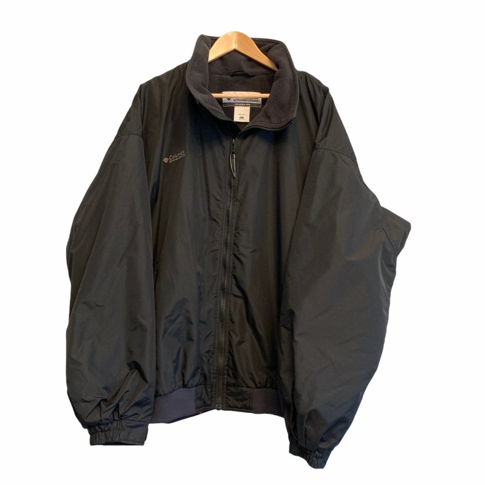 Columbia XXL Tall Fleece Lined Nylon Coat Men’s - Picture 4 of 11